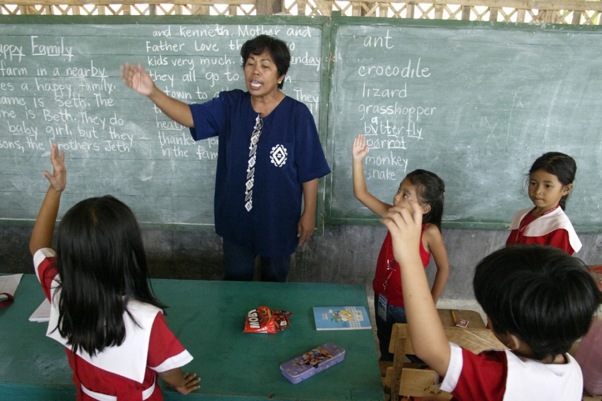 Filipino English Teacher